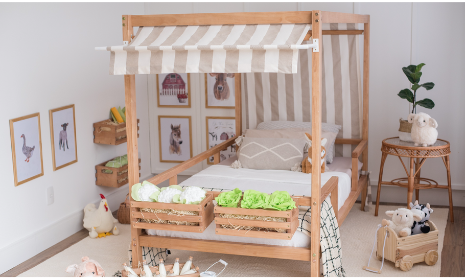 How to decorate a farm-themed kids’ room
