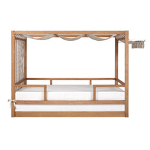 Load image into Gallery viewer, Market Tent Twin Bed - Beige and White