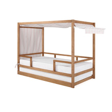 Load image into Gallery viewer, Market Tent Twin Bed - Pink and White