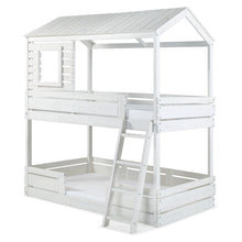 Load image into Gallery viewer, Solid Wood Bunk Bed White