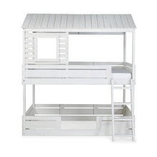 Load image into Gallery viewer, Solid Wood Bunk Bed White