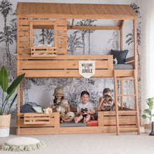 Load image into Gallery viewer, Solid Wood Bunk Bed