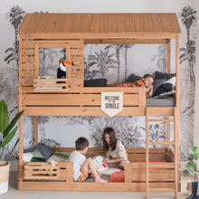 Load image into Gallery viewer, Solid Wood Bunk Bed