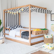 Load image into Gallery viewer, Market Tent Twin Bed - Black and White
