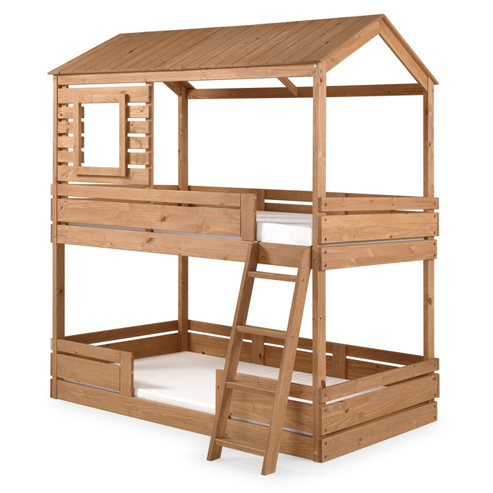 Solid Wood Bunk Bed