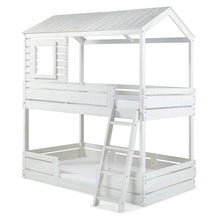 Load image into Gallery viewer, Solid Wood Bunk Bed White
